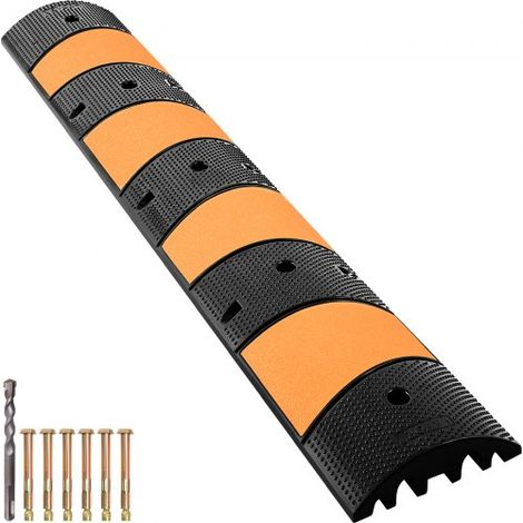 Rampe de Protection Câble pour Allée Modulaire Caoutchouc 2 (1/5)
