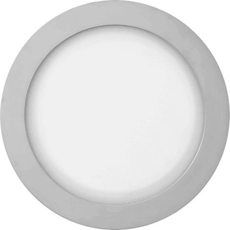 Downlight LED gris surface ronde 6W