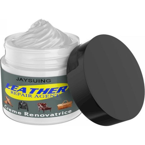 Crème De Réparation Pour Cuir - Couvre Rayures Et Décolorations - Pour Chaussures Sacs Canapés Sièges Auto - 10 ml (1/5)