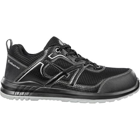 Chaussure de sécurité RIDER BLACK LOW Taille 44 W.11 noir S1P ESD SRC EN ISO 20345 (1/5)