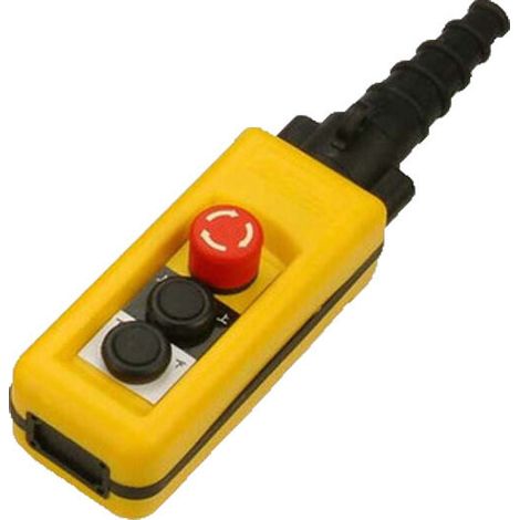 Bouton d'arrêt d'urgence ,Deux poussoirs + bouton d'arrêt d'urgence-XAC-A2713 (1/5)