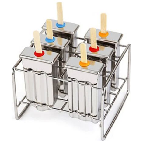 Acier inoxydablebricolageMoules à glace -6Moules à glace maison (1/5)