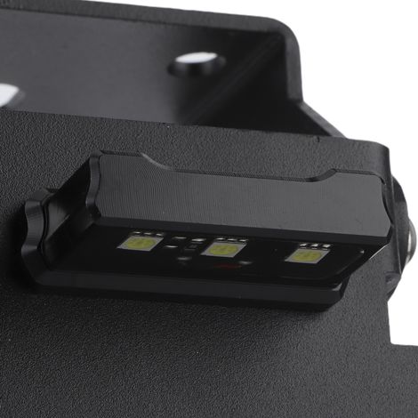 Support de plaque d'immatriculation moto avec éclairage LED, compatible 125 250 390 2017‑2021