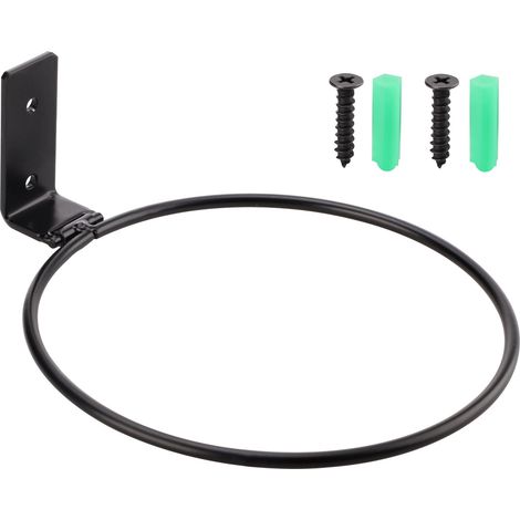 Support pour plantes métallique, Support de jardin en fer noir stable pour patio 4'' 6'' 8'' avec 1 pièce incluse (1/5)