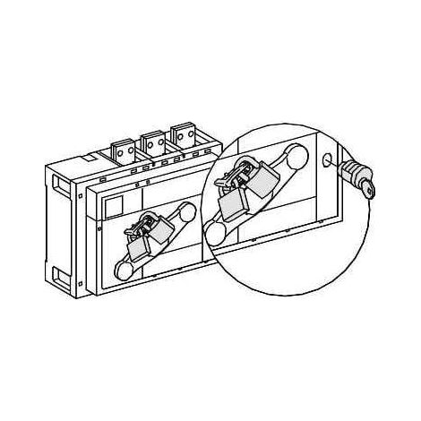 Dispositif de verrouillage pour serrures Profalux ou Ronis - INS630b..2500 - 31291