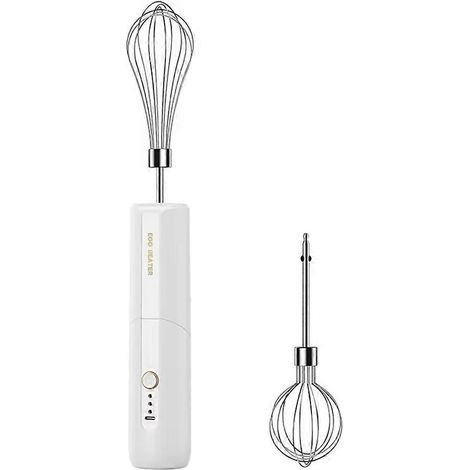 Sans fil pliable électrique à main mixeur USB rechargeable portable avec double mélange tête pour gâteau crème battage B (1/5)
