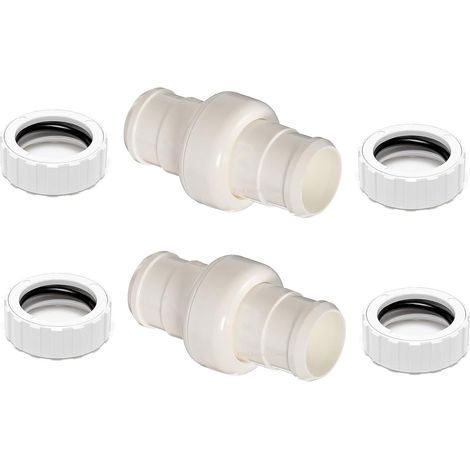 PoolSupplyTown Poolreiniger-Schlauch, Drehgelenk und Schlauchmutter-Set, Ersatz für Polaris 360 Poolreiniger, Schlauchdrehgelenk 9-100-3002 und Schlauchmutter 9-100-3109 (2er-Pack) (1/5)