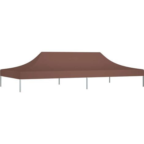 Maison Exclusive - Partyzelt-Dach 6x3 m Braun 270 g/m²