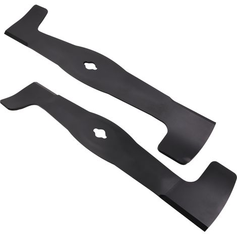 2x 55cm jeu de lames John Deere LTR155 LTR166 LTR180 / AM131560 M145243 M145245 (1/3)
