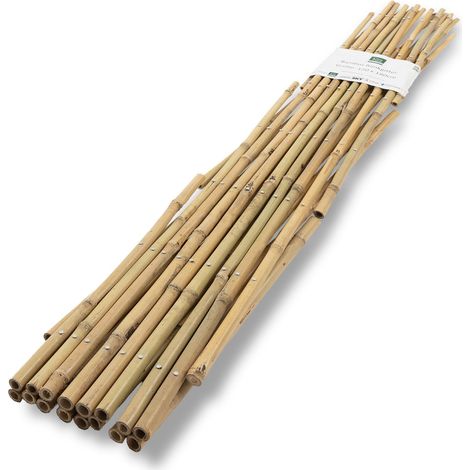 Casa Pura – Treillis extensible en bambou 180 x 180 cm – Résistant aux intempéries – Pour plantes grimpantes – 100% bambou naturel