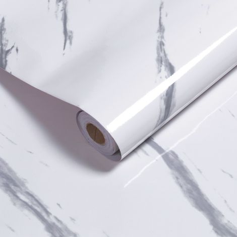 SWANEW Pellicola vinilica autoadesiva di carta decorativa per la parete della cucina - 500cmx61cm (1/5)