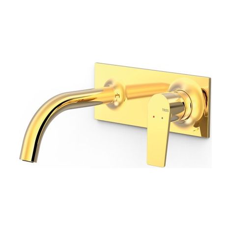 Pièce apparente pour élément encastré de lavabo Project Or 24K - TRES 22130003OR