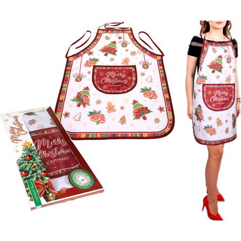 Grembiule da cucina - decorazione natalizia (carmani)