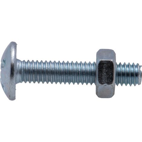 Boulon poêlier zingué Viswood Ø 4x20mm (lot de 20 boulons)