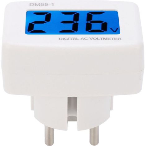 Voltmeter digital CA, voltmeter and ammeter for the energy household DM55‑1 (1/5)