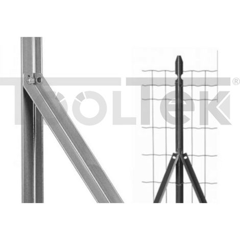 SAETTE PER PALETTI RECINZIONI RETE METALLICA SAETTA h150cm ZINCATA (1/5)