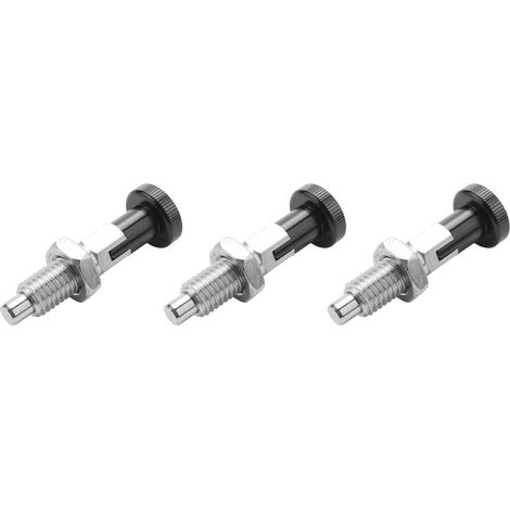Goupille de piston autobloquante M10 en acier inoxydable (1/5)