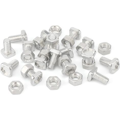50 Pieces Greenhouse Nuts and Bolts for Greenhouse Installation and Securing (1/5)