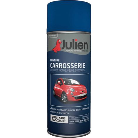 Peinture aérosol pour Carrosserie - Brillant Bleu Extrême Métal - 400 ml - Julien