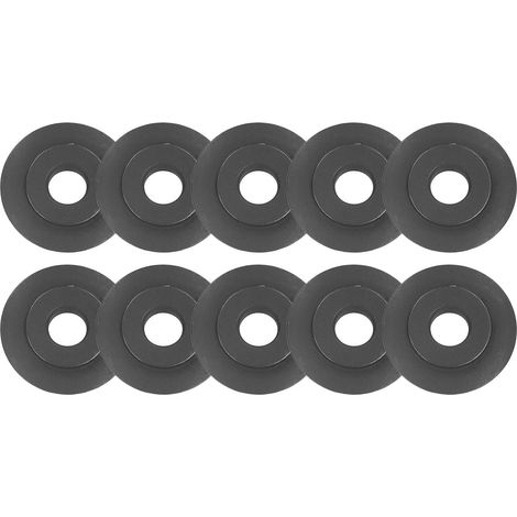 Lames de Coupe de Tuyau, Roue de Rechange, Lame de Rechange pour Tubes en Cuivre, Aluminium et Plastique, 10 Pièces