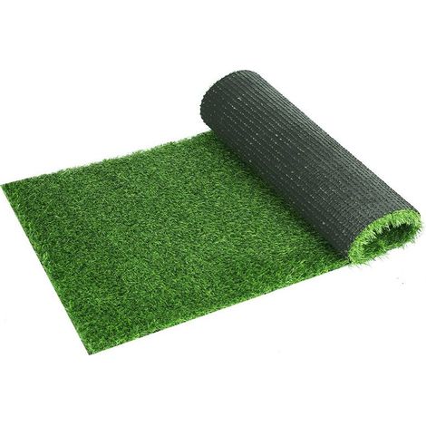 Herbe Artificielle pour Chiens Faux Herbe pour Chiots Potty Training Réaliste Intérieur Et Extérieur Gazon Artificiel avec Coussinet en Caoutchouc Antidérapant (2 x 0.5 m) (1/5)