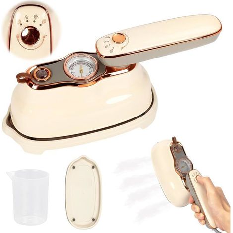 1 pièce fer à repasser couture, 1200 W chauffage rapide en 20 s, fer à repasser voyage pivotant 180° avec réservoir 200 ml, pour tissus délicats et usage nomade