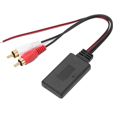 Bluetooth-Stereo-Adapter für Autoradios mit 2 RCA- und AUX-Kabeln (Ersatz für Kenwood-Geräte) (1/5)