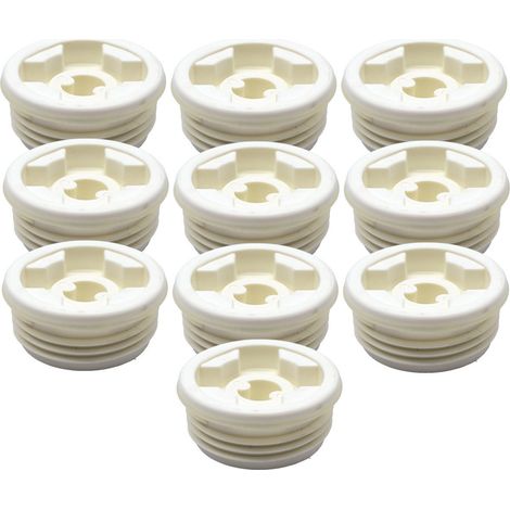 Lot de 10 Bouchons mâles S56x4 à bonde 3/4'' BSP pour fûts (1/3)