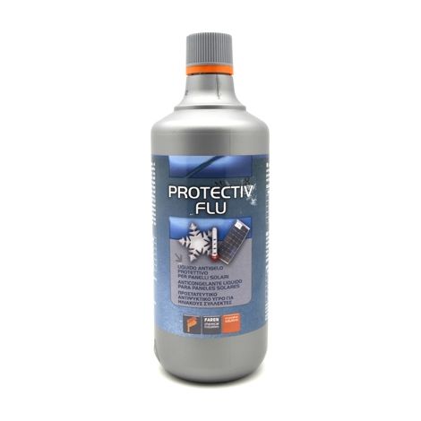 LIQUIDO ANTIGELO PROTETTIVO PER PANNELLI SOLARI PROTECTIV FLU- lt. 1- FAREN- pezzi 1