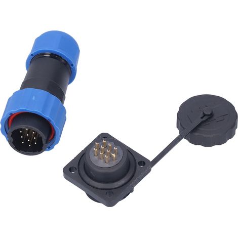 Wasserdichter quadratischer Stromanschluss für Luftfahrtanwendungen, Schweiß- und Industrieadapter, 250 V, 5 A, SP2010-Pin (1/5)