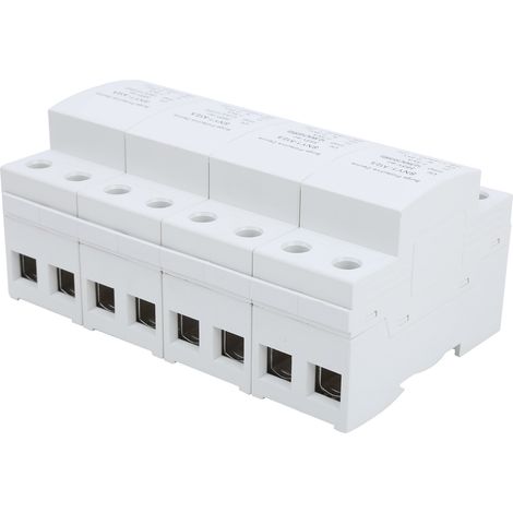 Parafoudre 4P, disjoncteur de protection contre la foudre, usage domestique 385 VCA (12,5 kA) (1/5)