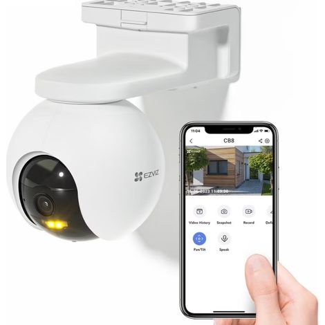 Ezviz HB8 Lite IP-Kamera mit Solarpanel für den Außenbereich (1/2)
