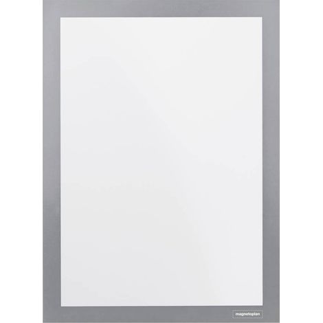magnetoplan 1131901 Cornice informativa autoadesiva Grigio DIN A4