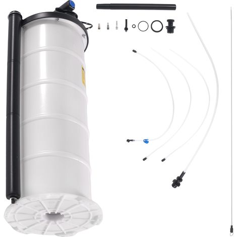 Fluid Extractor Pneumatic or Manual Oil Change Vacuum Pump  6.5L  1.74 Gal (1/5)