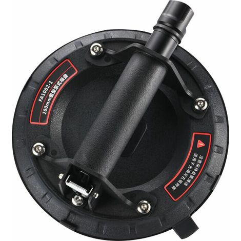 VURAHOME - Pompe à vide robuste de 210 mm de diamètre, ventouse à vide pour carreaux, ventouse à plaque de pierre de verre, ventouse portante de 200 kg (1/4)