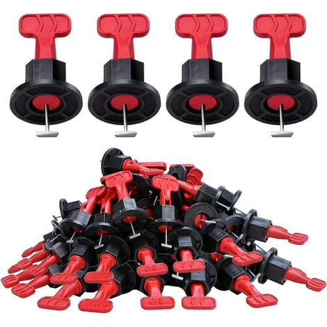 Kit de nivellement de carrelage 100 cales de nivellement