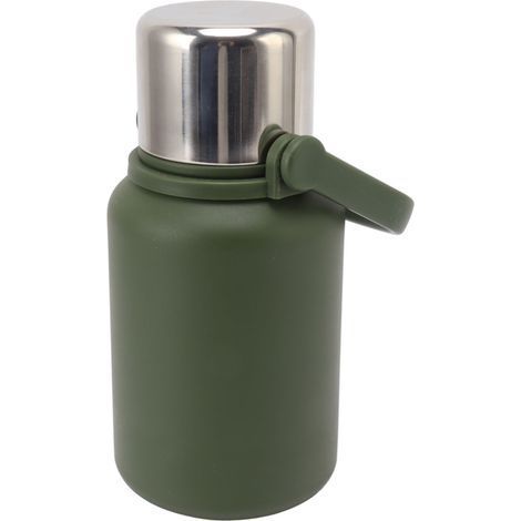 Doppelwandige, isolierte 1-Liter-Trinkflasche aus Edelstahl, ideal für Sport, Büro, Schule und Reisen. (1/5)
