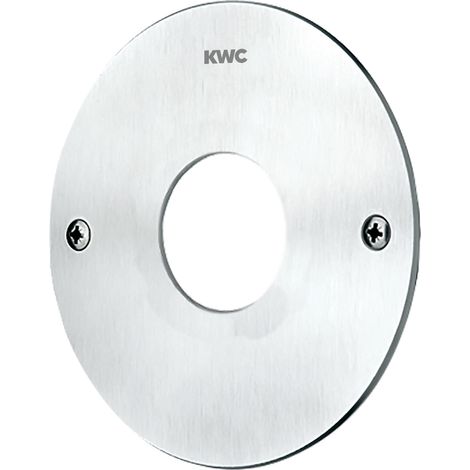 KWC AR Abdeckplatte, A3000open, Edst., rund,  d: 136 mm, für Sensoraufnahme