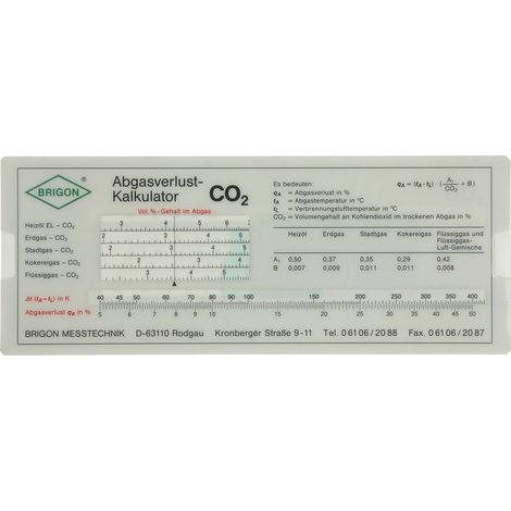 Règle de calcul déperdition gaz Brigon