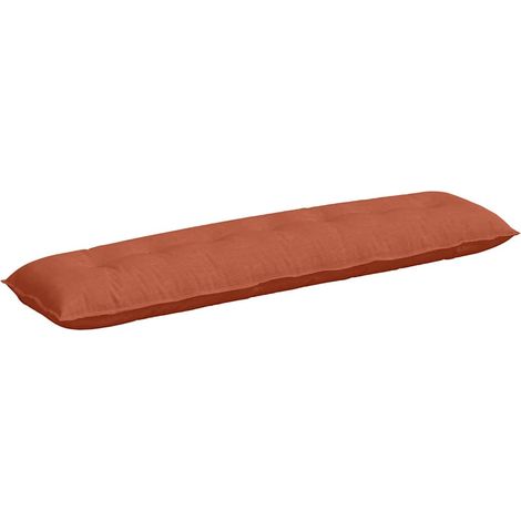 Back Pillow Red Orange 200 x 50 cm Corduroy Fabric vidaXL