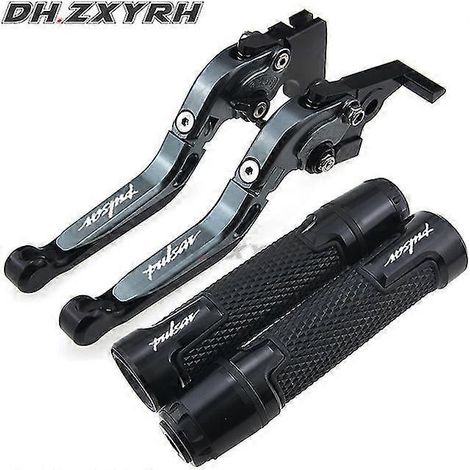 Poignées de guidon pliables et extensibles pour moto Bajaj Pulsar 200 NS (tous modèles) - H (1/5)