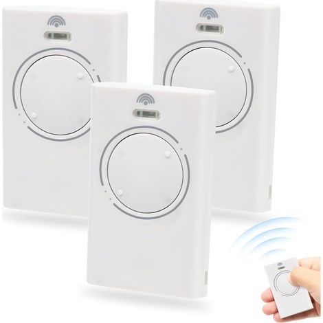 Lot de 2 Télécommandes Portail 868MHz Compatible avec FAAC XT4 868 SLH LR, XT4 868 SLH, XT2 868 SLH LR, XT2 868 SLH (3pcs) (1/5)