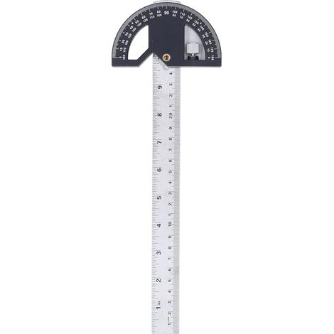 Woodworking angle protractor, angle ruler for woodworking, measuring edges and marking (30.5 cm) (1/5)