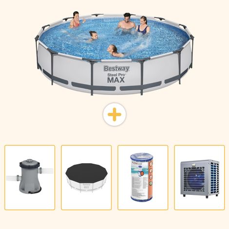 Bestway Bestway Steel Pro MAX Ronde - 366x76 cm - 5-pièces S203 (1/5)