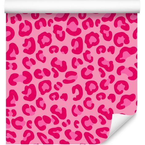 Papel pintado rosa cuero morado y rosa empolvado para salón y dormitorio 50x1000 cm (1/5)