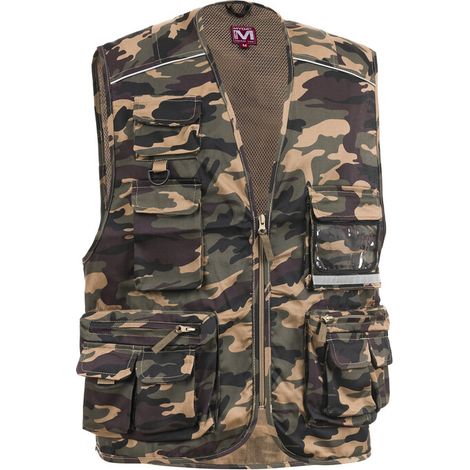 GILET POWER CAMOUFLAGE MIS. XL
