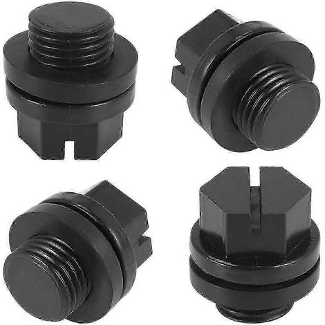 four Pack Drain Plugs with O-Rings Pump Pool Filters Replacement (1/5)