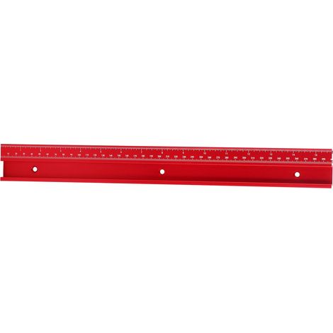 Goulotte à bois de Type 45, Rail de guidage en alliage d'aluminium, poignée de poussée, fente de fixation de scie de Table, pièces 400 mm