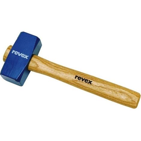 Mazza quadrata con manico in legno REVEX 1,25 kg - 016412