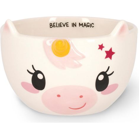 Tasse à céréales en grès Good Morning  Thème Unicorn, Tasse à déjeuner, Passe au micro-ondes, Passe au lave-vaisselle, Capacité jusqu'à 400 ml, 12 x 9 cm (1/5)